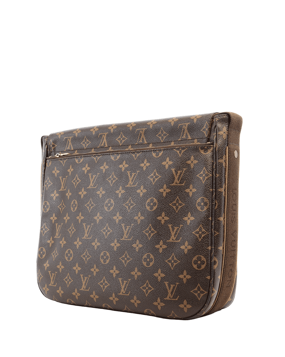 18 LV BOBOURG MESSENGER MM BROWN MONOGRAM CANVAS GHW DU2191 1822