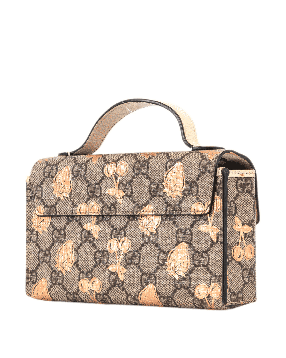19 GUCCI PADLOCK MINI BROWN GG MONOGRAM CANVAS GHW 652683 525040 1180