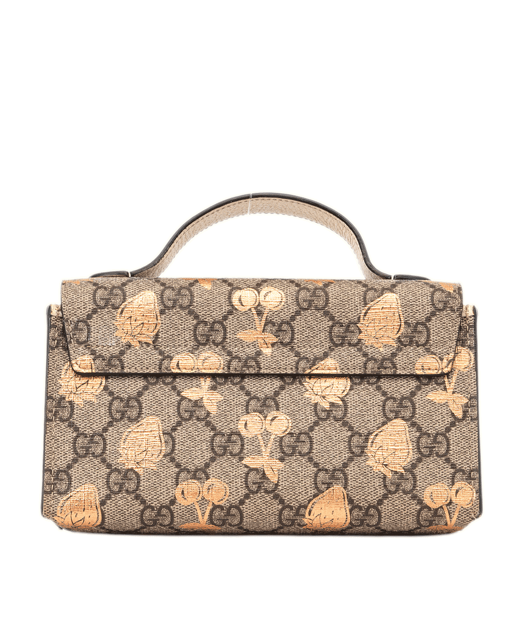 19 GUCCI PADLOCK MINI BROWN GG MONOGRAM CANVAS GHW 652683 525040 1181