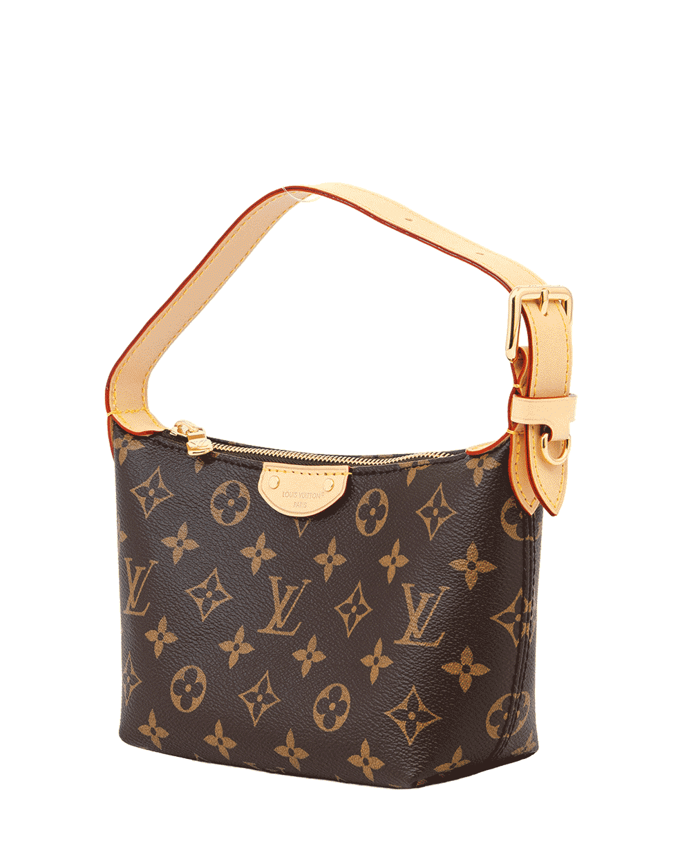 2 NEW LV POCHETTE HILLS BROWN MONOGRAM CANVAS GHW MICROCHIP 0792 0792