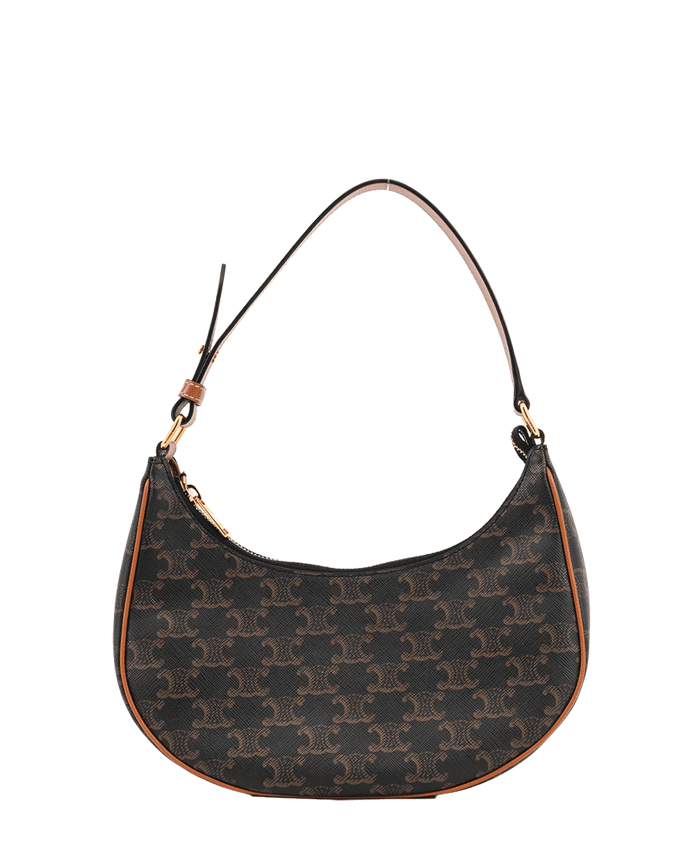 20 CELINE AVA MEDIUM BROWN TAN CANVAS GHW S GA 5202 S AT 4262 1015