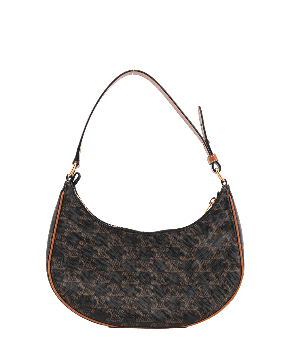 20 CELINE AVA MEDIUM BROWN TAN CANVAS GHW S GA 5202 S AT 4262 1018
