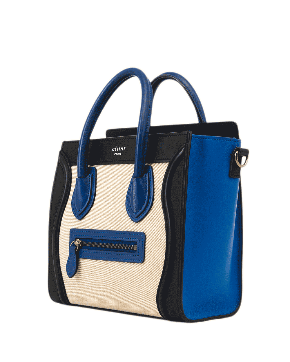 20 CELINE LUGGAGE NANO TRICOLOUR CANVAS SHW U CU 0155 0703
