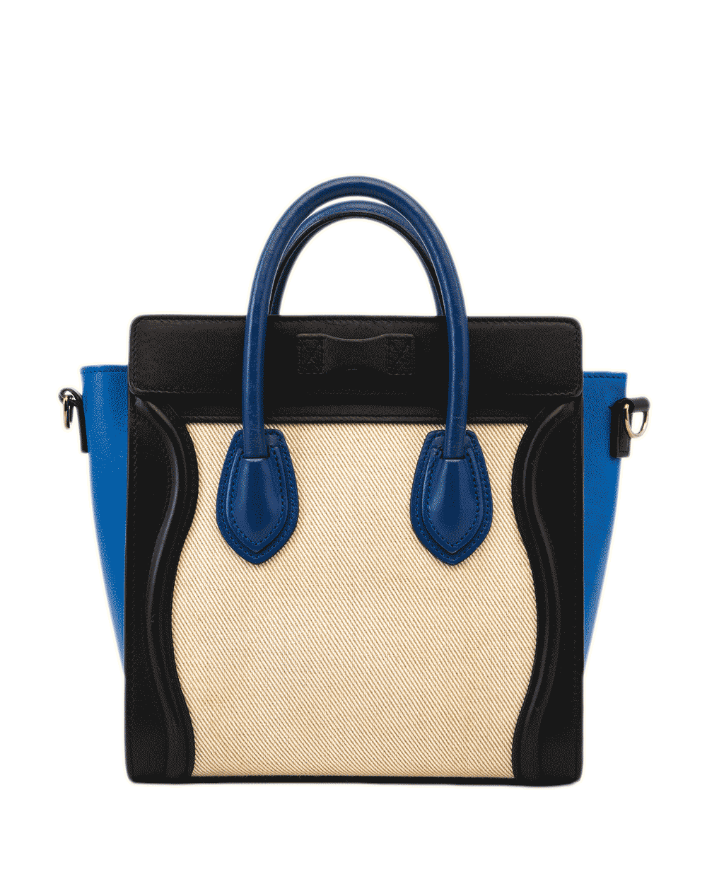 20 CELINE LUGGAGE NANO TRICOLOUR CANVAS SHW U CU 0155 0705