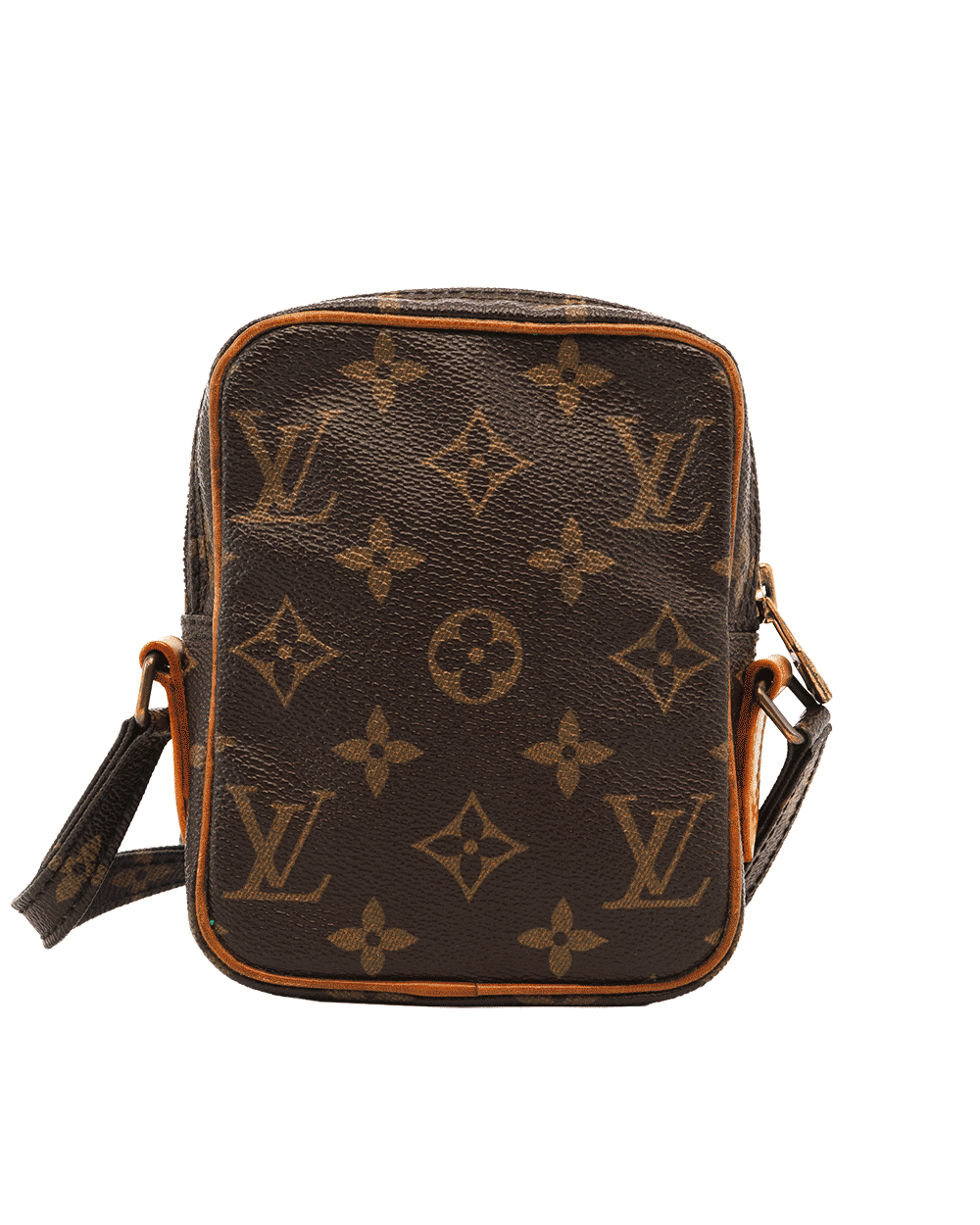 20 LV DANUBE CROSSBODY BROWN MONOGRAM CANVAS GHW 874 SL 1503