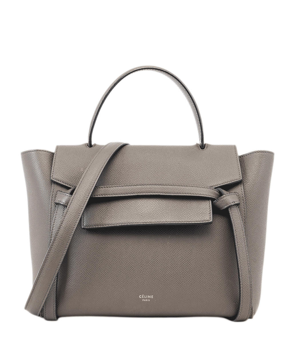 21 CELINE BELT BAG NANO GRAY CALF GHW S GA 4147 1251