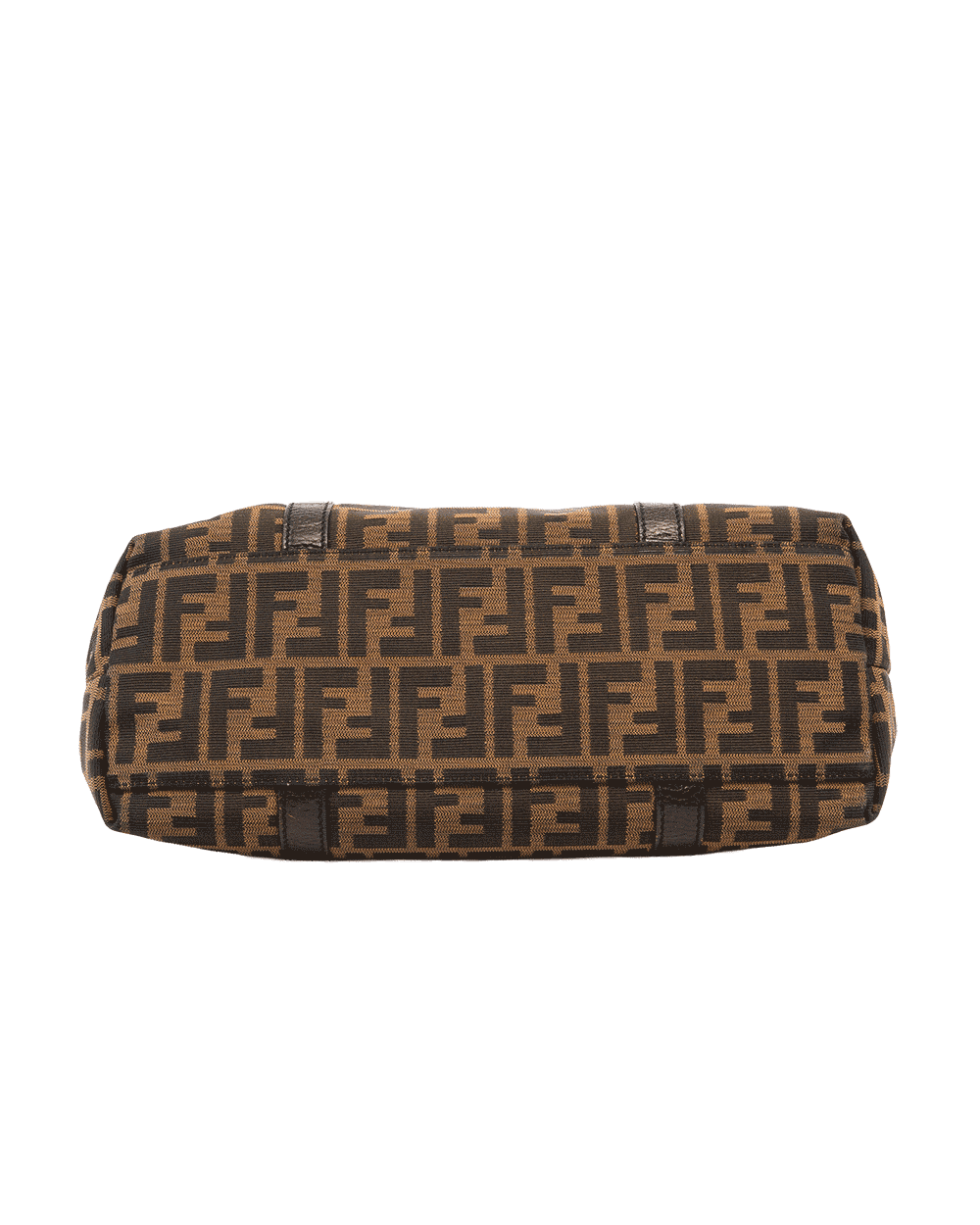 21 FENDI TOBACCO TOTE BROWN ZUCCA CANVAS SHW 2241 SBH179 TQK079 1373