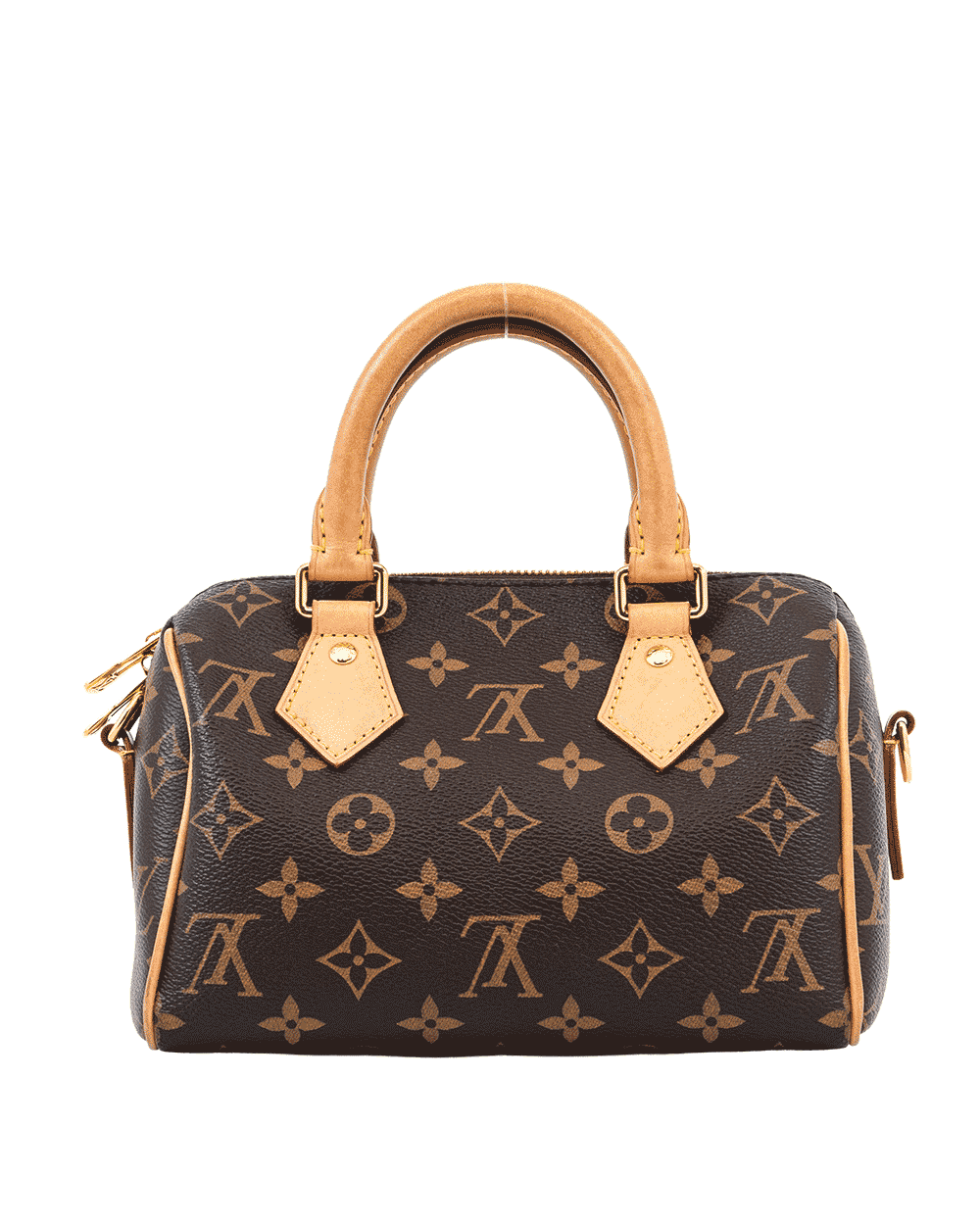 21LV SPEEDY BAND 20 BROWN MONOGRAM CANVAS GHW MICROCHIP 0653