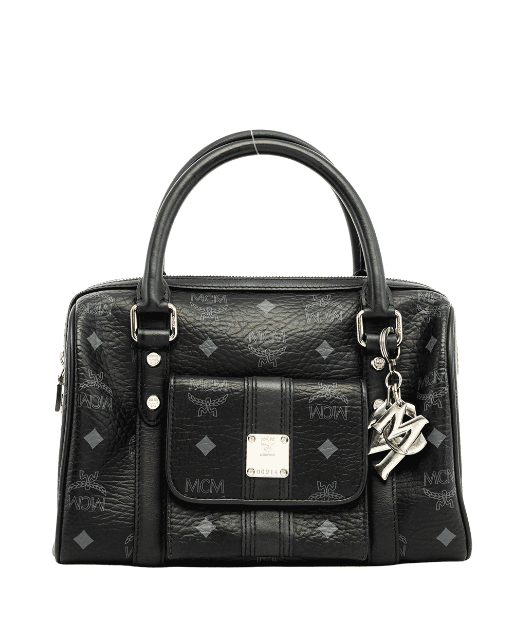 22 MCM ELLA BOSTON BLACK CANVAS SHW 1011109510322 031009 1684