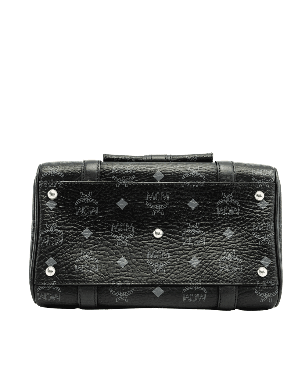 22 MCM ELLA BOSTON BLACK CANVAS SHW 1011109510322 031009 1694
