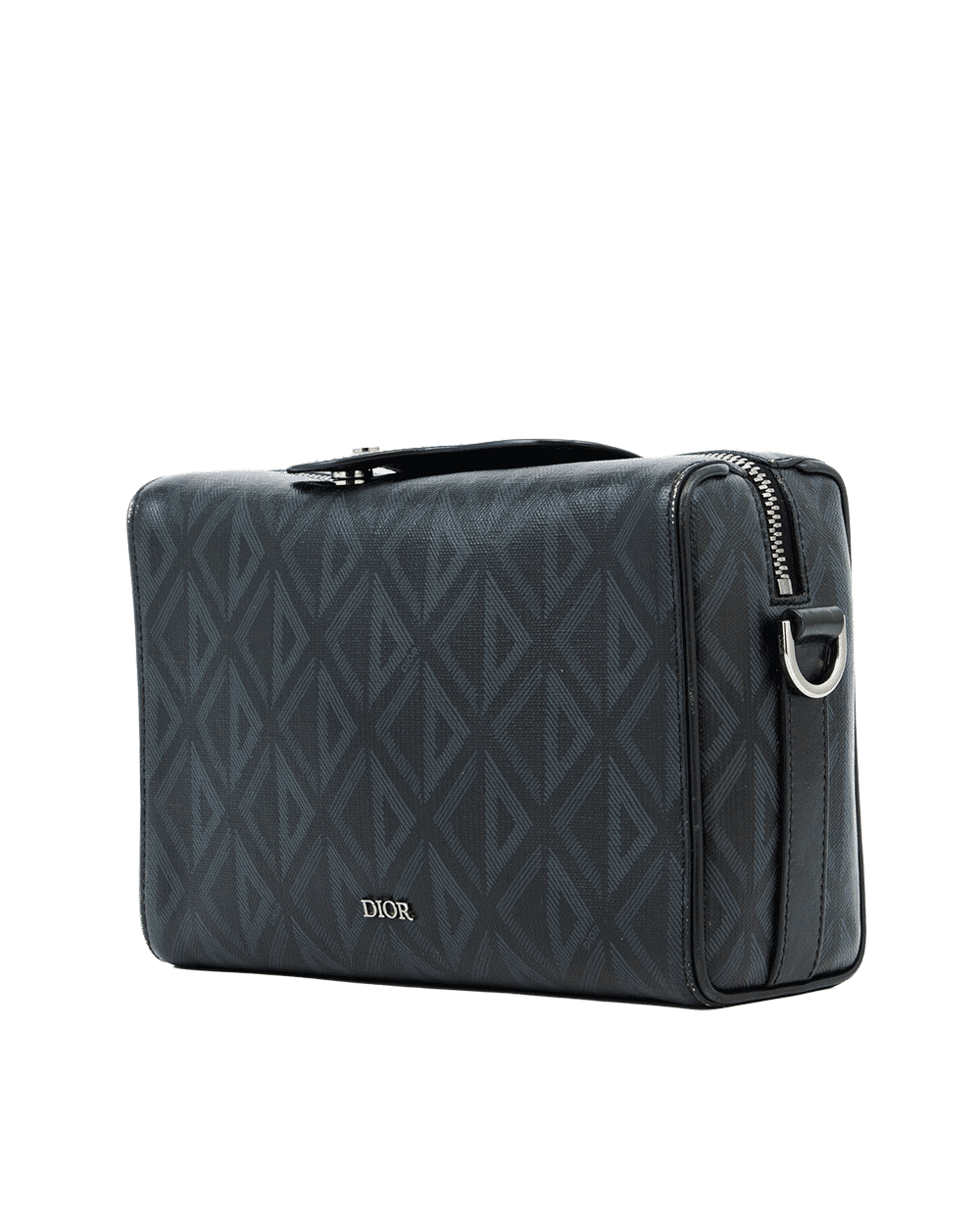 24 DIOR LINGOT POUCH GRAY CANVAS SHW 11 BO 0272 0890