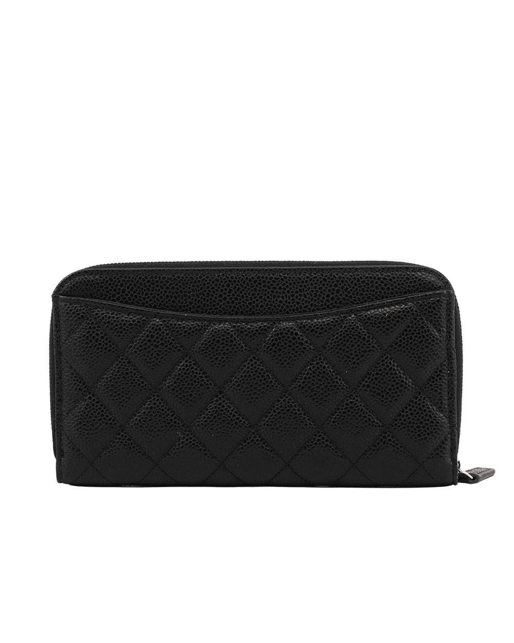 25 CHANEL ZIPPY WALLET LONG BLACK CAVIAR SHW 30584346 0116