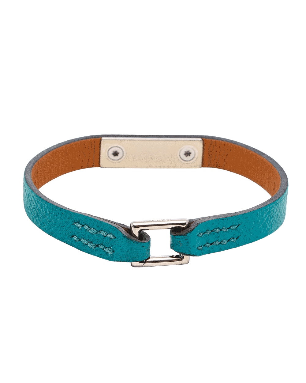 25 HERMES RIVALE BOUBLE TOUR BRACELET S BLUE SHW X BX 003 AC 1620