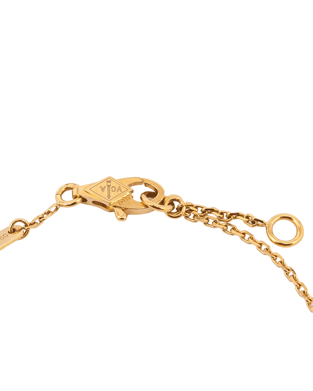 25 VAN CLEEF&ARPELS ALHAMBRA BRACELET SWEET WHITE GHW JO781159 0165