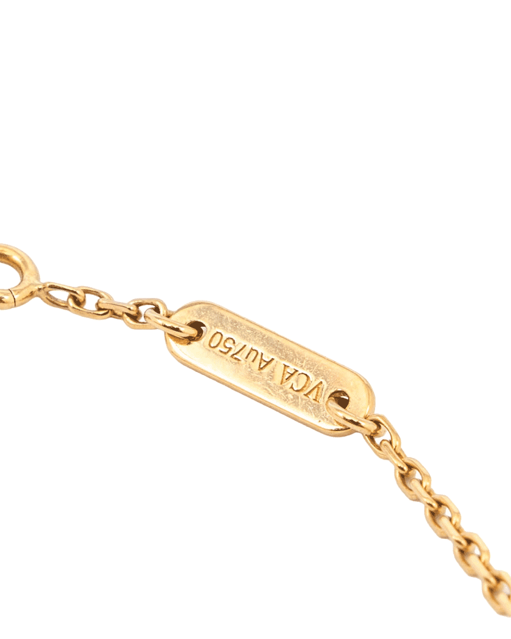 25 VAN CLEEF&ARPELS ALHAMBRA BRACELET SWEET WHITE GHW JO781159 0169