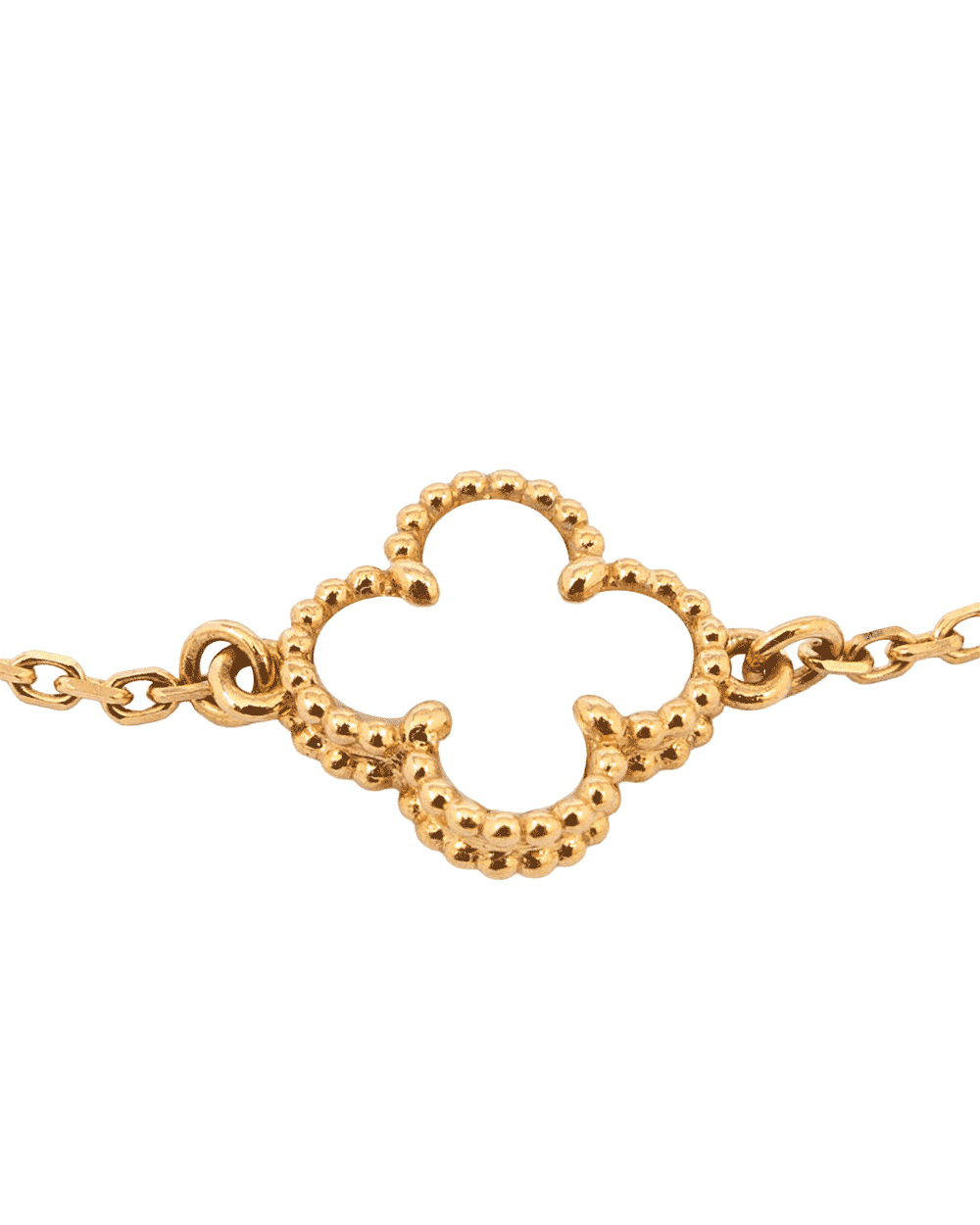 25 VAN CLEEF&ARPELS ALHAMBRA BRACELET SWEET WHITE GHW JO781159 0170