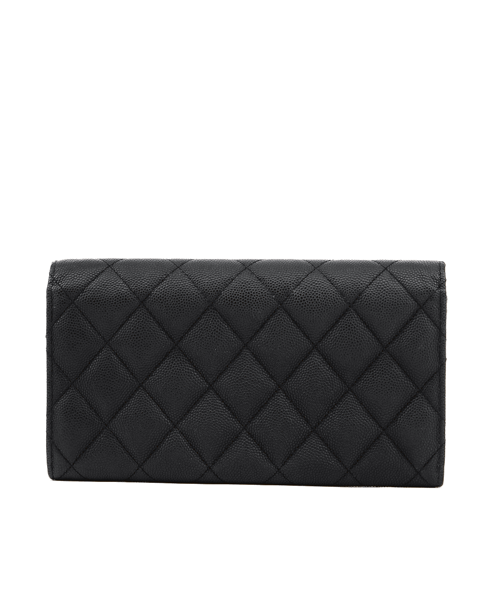 26 CHANEL SARAH WALLET LONG BLACK CAVIAR GHW L17J88C3 0943