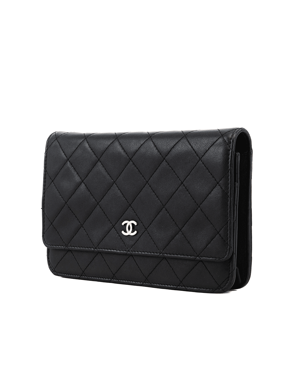 26CHANEL WOC 7.5 BLACK LAMB SHW 19306478 1518