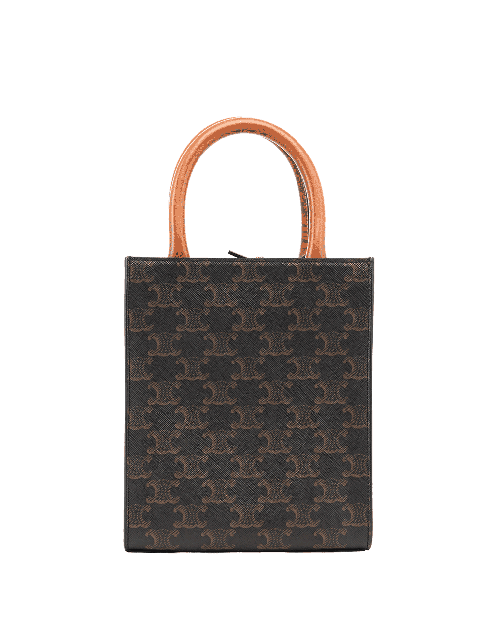 27 CELINE CABAS MINI BROW TAN CANVAS GHW U CE 1232 U AT 0272 1350