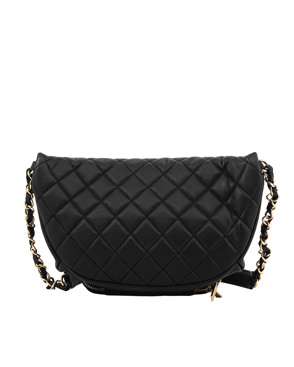 27 CHANEL BUSINESS AFFINITY BELT BAG BLACK CAVIAR GHW 27282766 0434