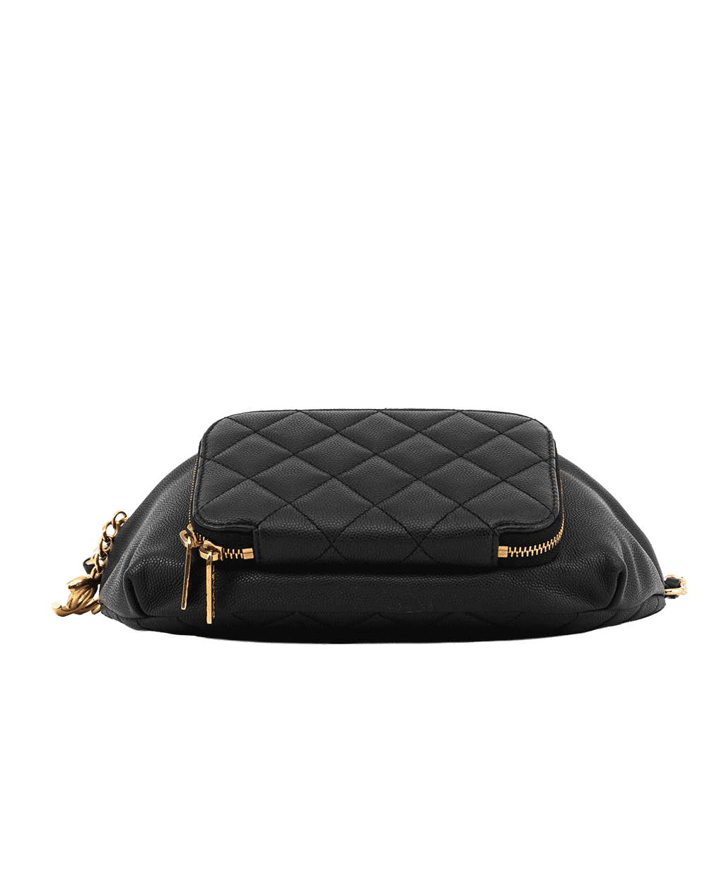 27 CHANEL BUSINESS AFFINITY BELT BAG BLACK CAVIAR GHW 27282766 0435