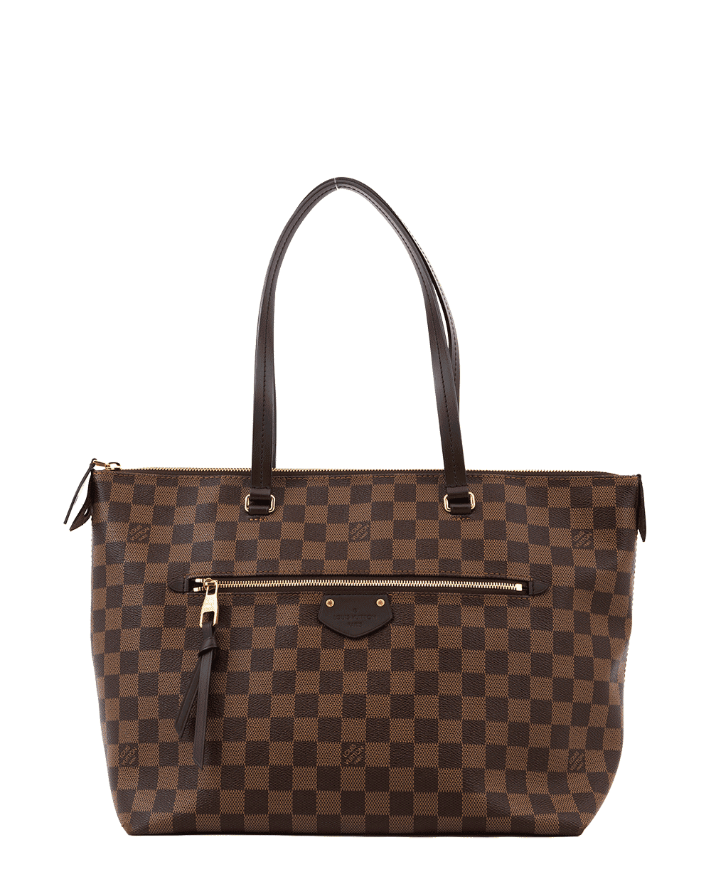 27 LV LENA MM BROWN DAMIER CANVAS GHW FL3179 0173