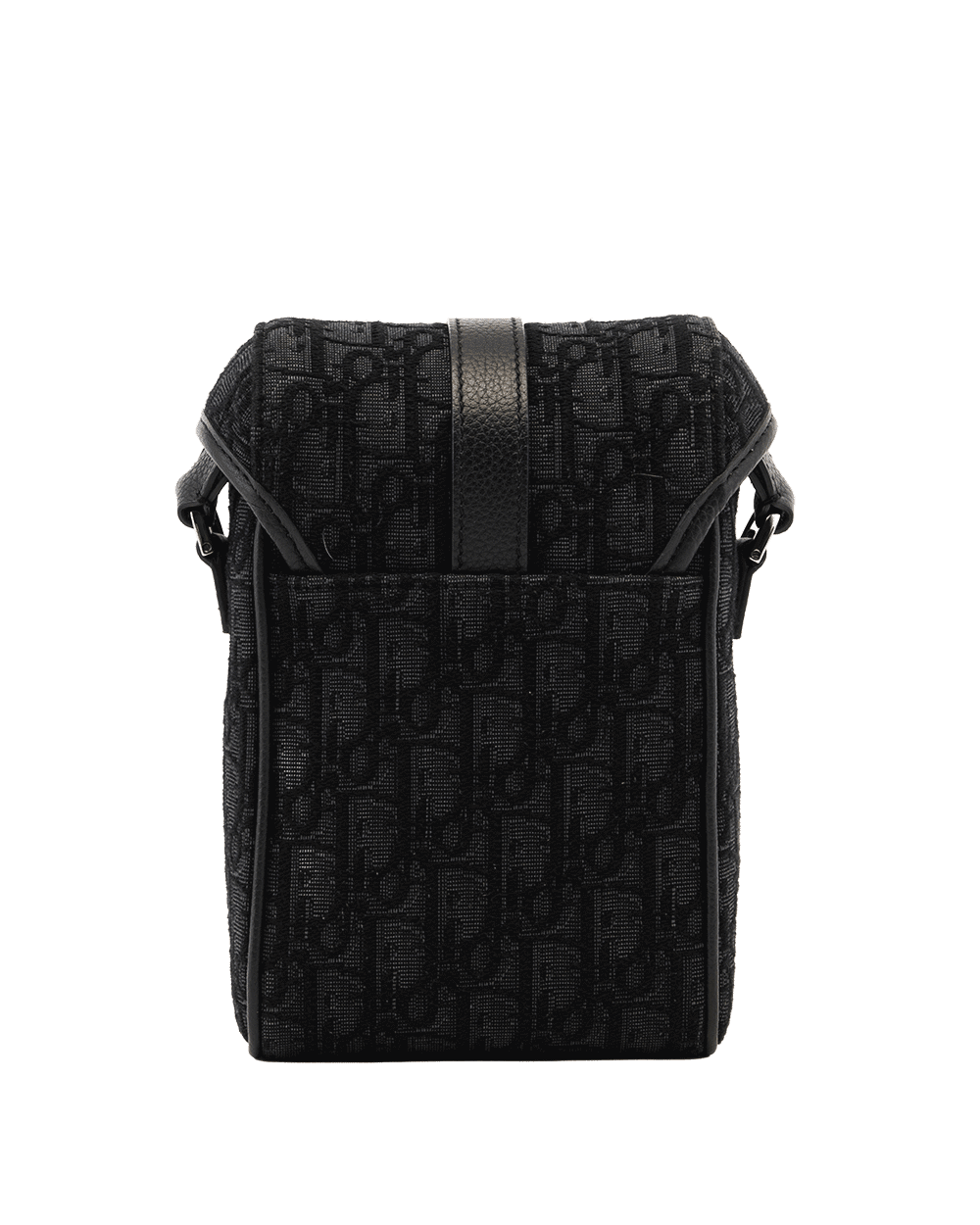3 DIOR HIT THE ROAD BAG MINI BLACK OBLIQUE JACUARD GHW 27 BO 1214 1486