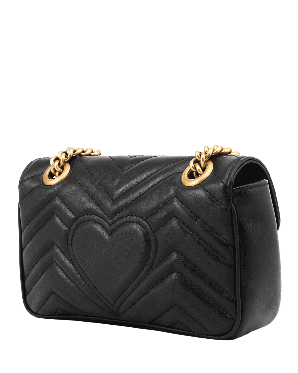3 GUCCI MARMONT 22 BLACK CALF GHW 4467744 520981 0556