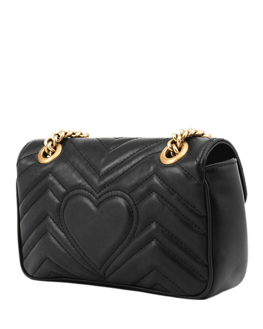 3 GUCCI MARMONT 22 BLACK CALF GHW 4467744 520981 0556