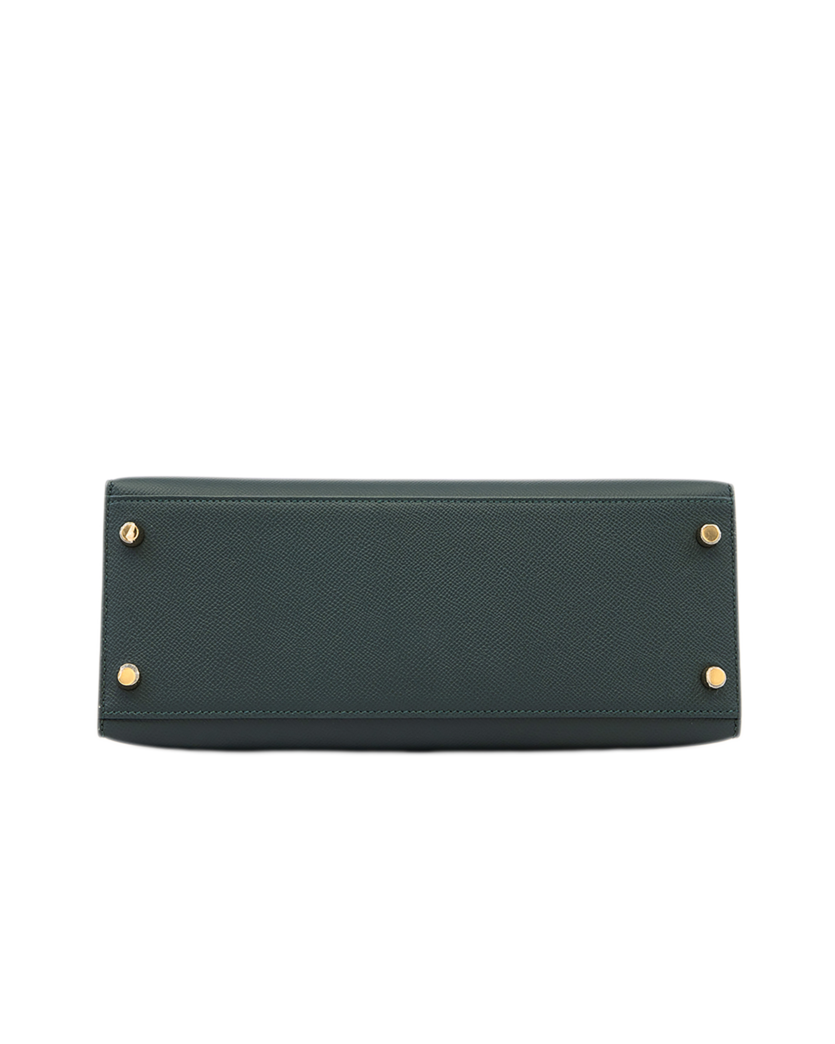 3 HERMES KELLY 28 VERT CYPRES EPSOM GHW UHA823 NN 1150
