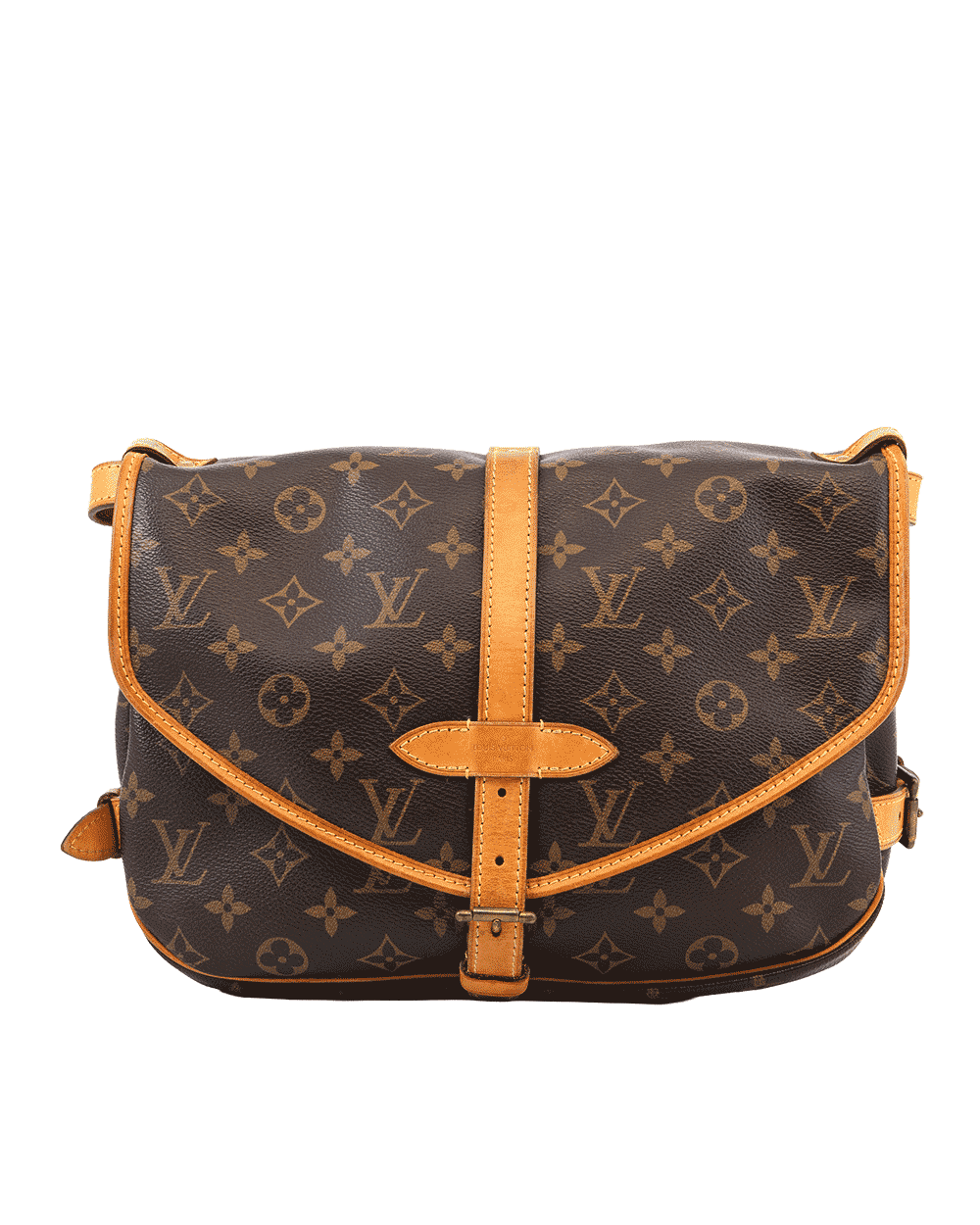 3 LV SAUMUR 30 BROWN MONOGRAM CANVAS GHW MB3172 0044
