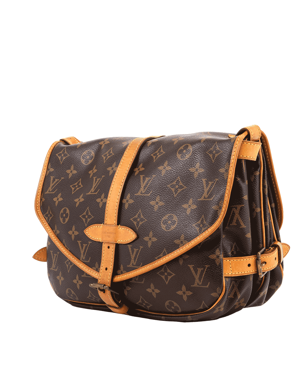 3 LV SAUMUR 30 BROWN MONOGRAM CANVAS GHW MB3172 0045