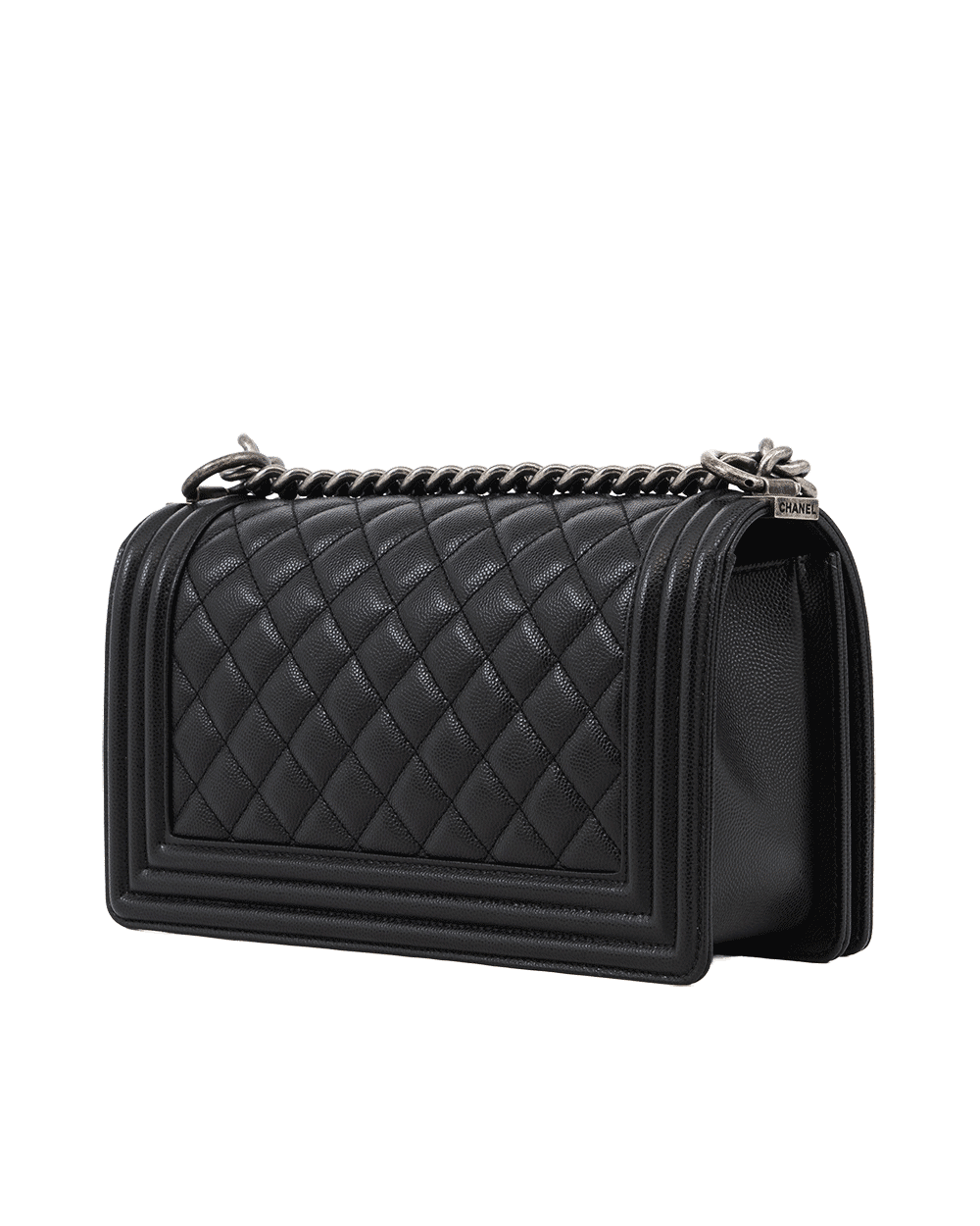 31 CHANEL BOY 10 BLACK CAVIAR RSHW 29511909 0883