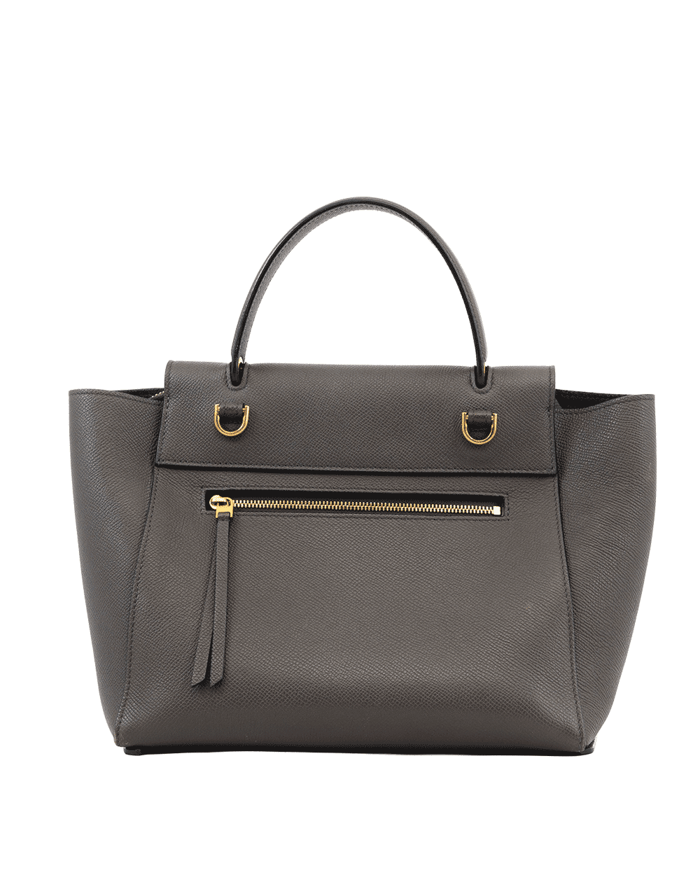 32 CELINE BELT BAG MICRO GRAY CALF GHW F AT 2167 F SL 2177 0344