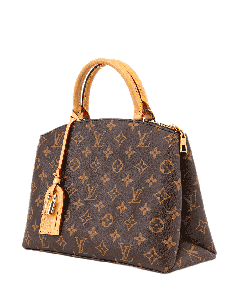 33 LV PETIT PALAIS BROWN MONOGRAM CANVAS GHW MICROCHIP 1127