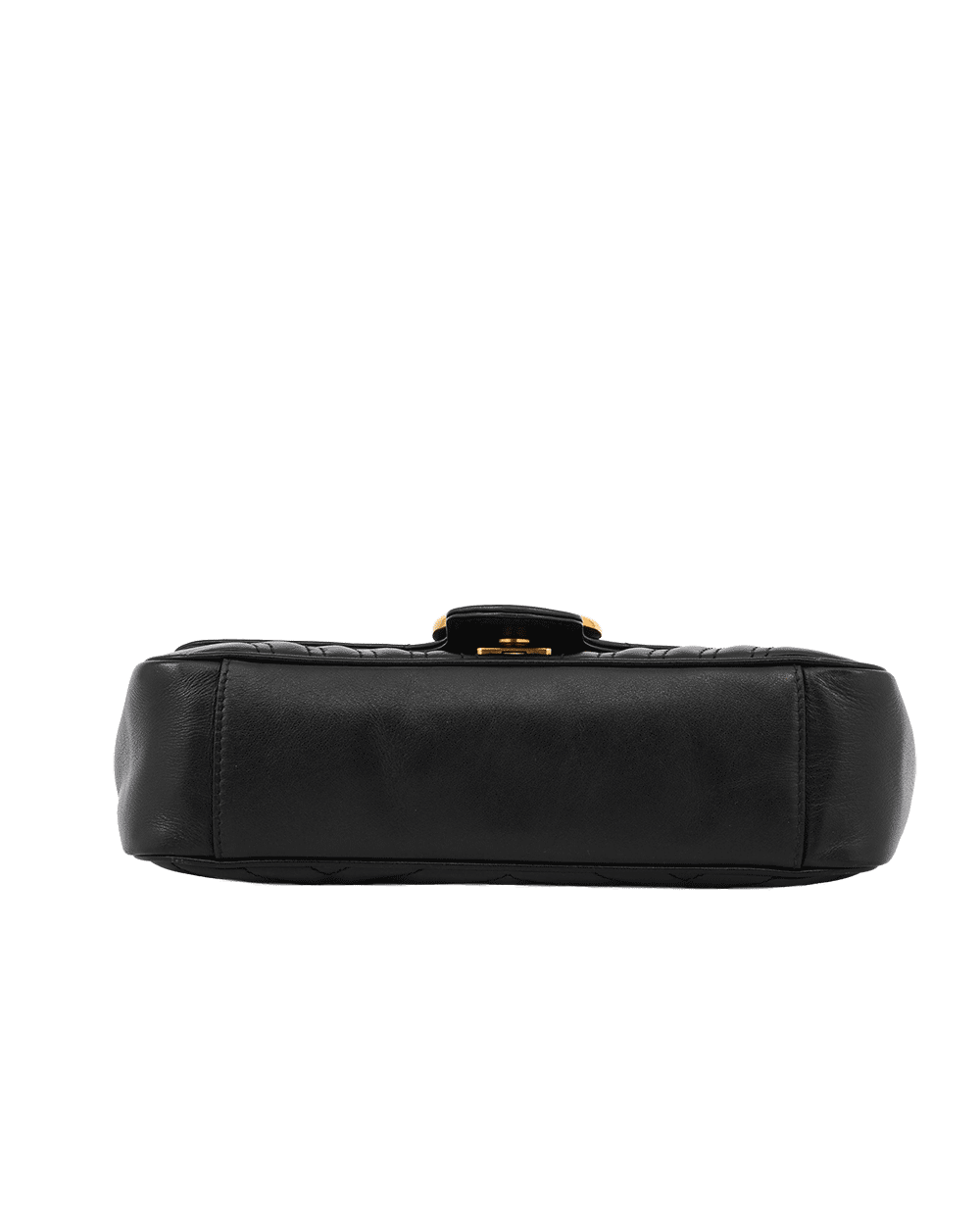 34GUCCI MARMONT 22 BLACK CALF GHW 443497 486628 0344