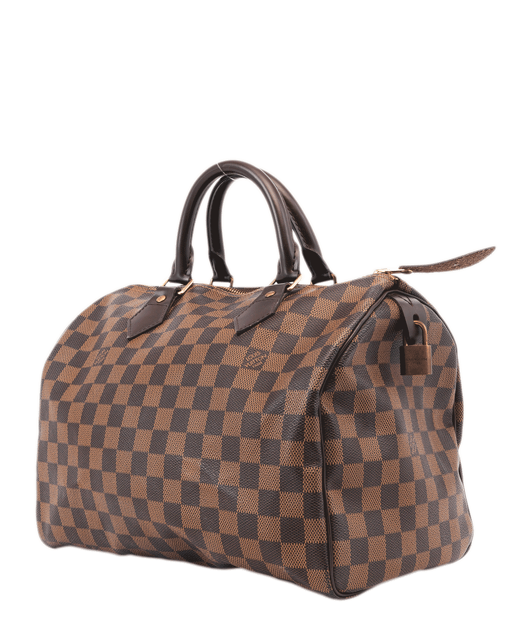 35 LV SPEEDY 30 BROWN DAMIER CANVAS GHW TR0153 1222