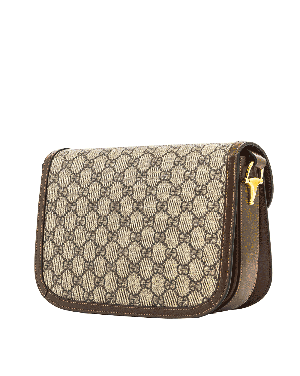 35GUCCI HORSEBIT 1955 MEDIUM BROWN GG MONOGRAM CANVAS GHW 602204 486628 0729