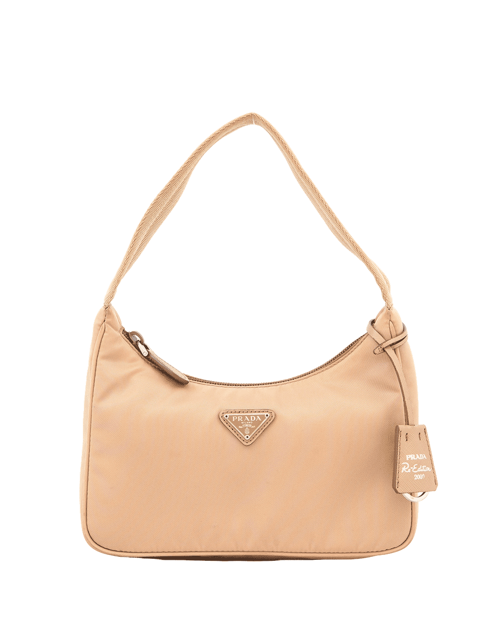 36 PRADA RE EDITION 2000 BEIGE NYLON SHW 0193