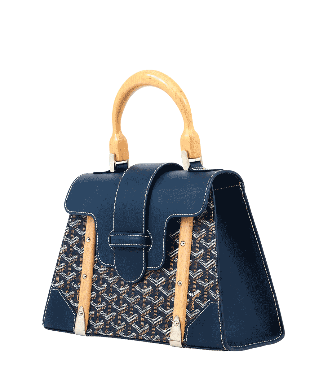 37 GOYARD SAIGON PM BLUE CANVAS SHW LAR120222 0770