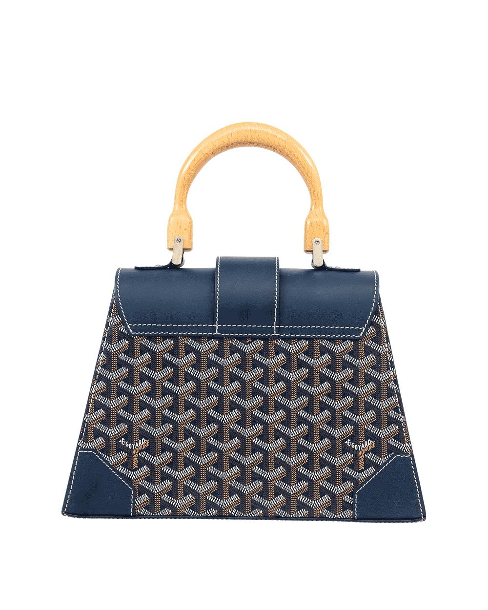 37 GOYARD SAIGON PM BLUE CANVAS SHW LAR120222 0773