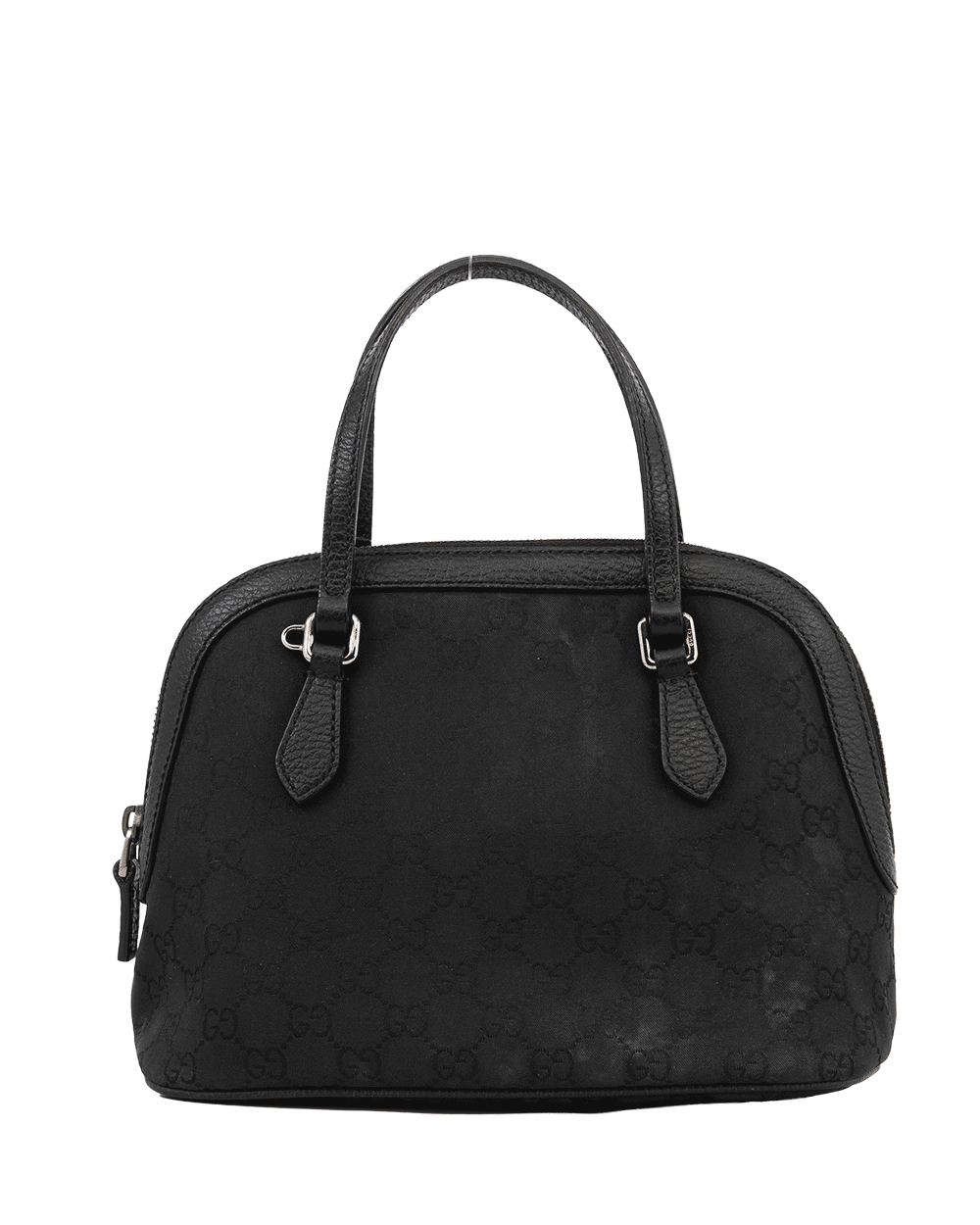 39 GUCCI DOME CROSSBODY BLACK GG CANVAS SHW 341504 493075 0155