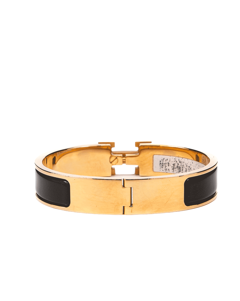 39 HERMES CLIC CLAC PM BLACK NOIR GHW FI 11 19 1153