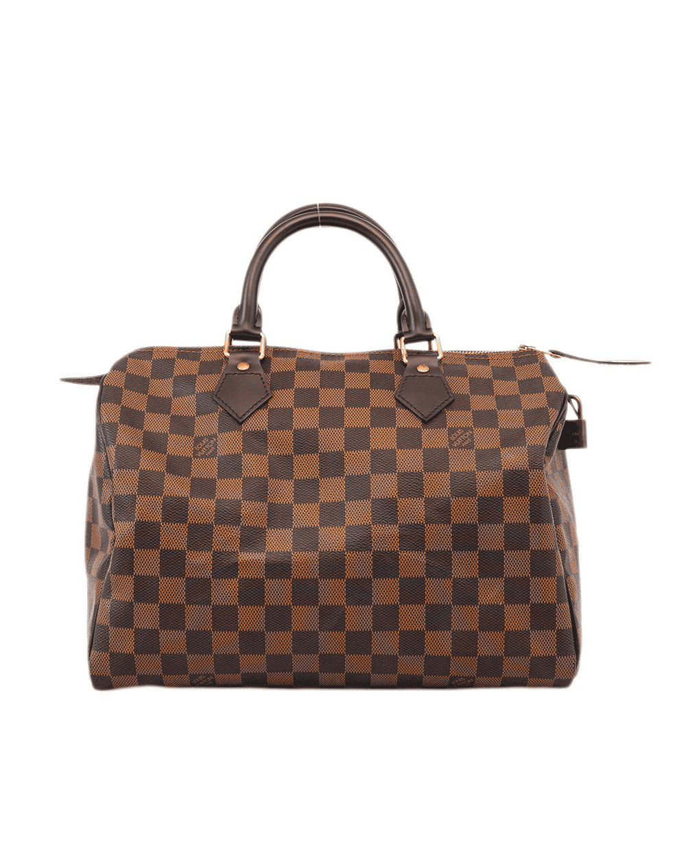 39 LV SPEEDY 30 BROWN DAMIER CANVAS GHW TR3172 0771