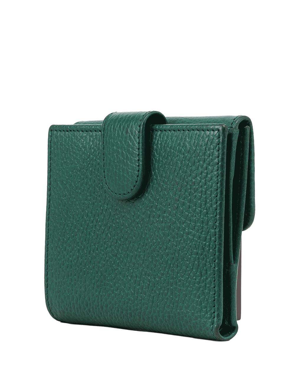 4 GUCCI INTERLOCKING WALLET SHORT GREEN CALF SHW 615525 2184 1006