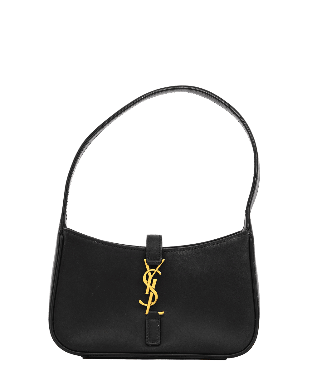 4 YSL LE 5 A7 HOBO MINI BLACK CALF GHW YSL 710318 0922 0949