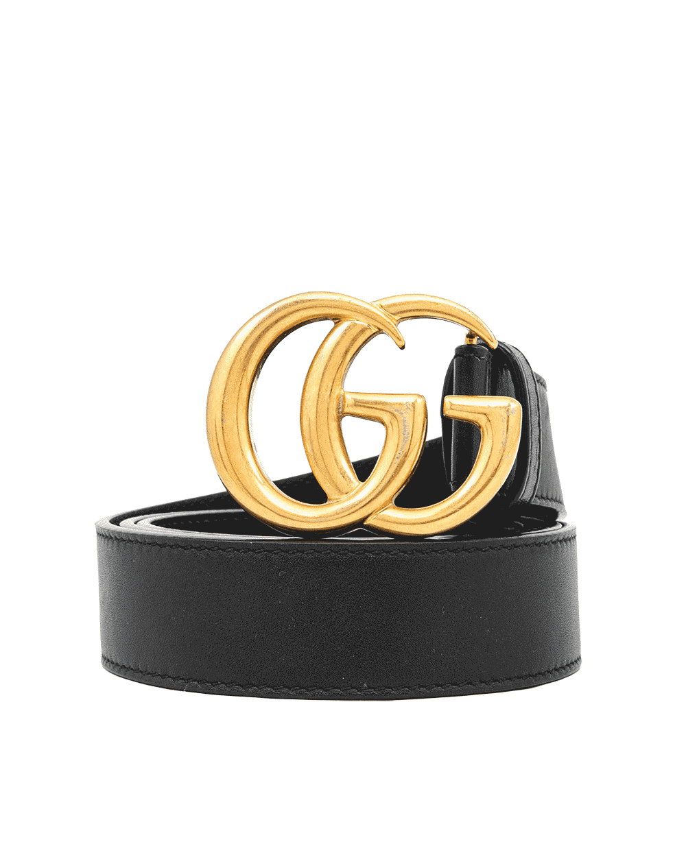 40 GUCCI BELT 3 CM 85 BLACK CALF GHW 1089