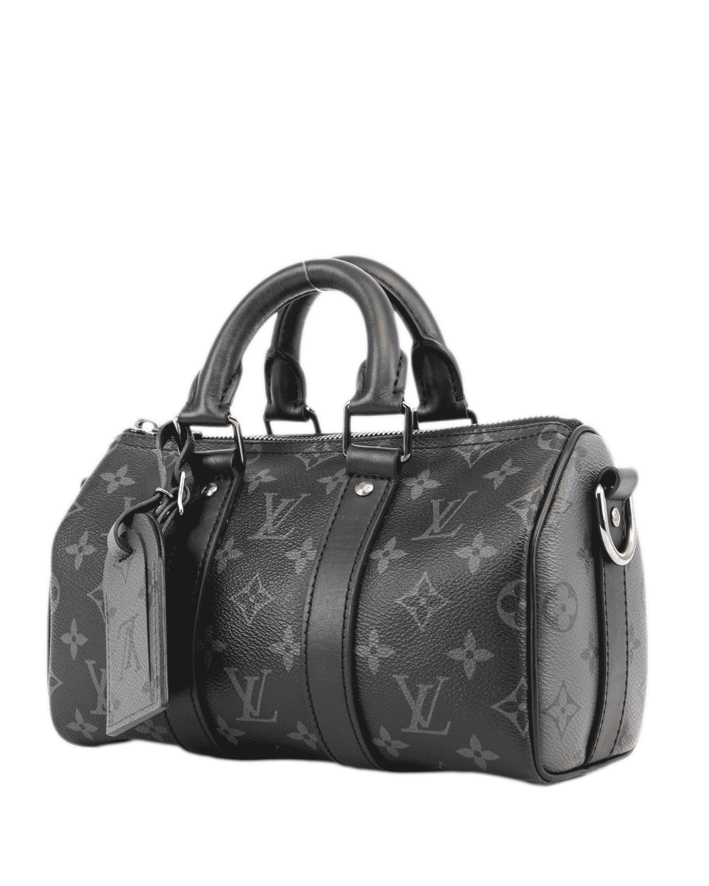 41 LV KEEP ALL BANDOULIERE 25 ECLIPSE MONOGRAM CANVAS SHW MICROCHIP 0430