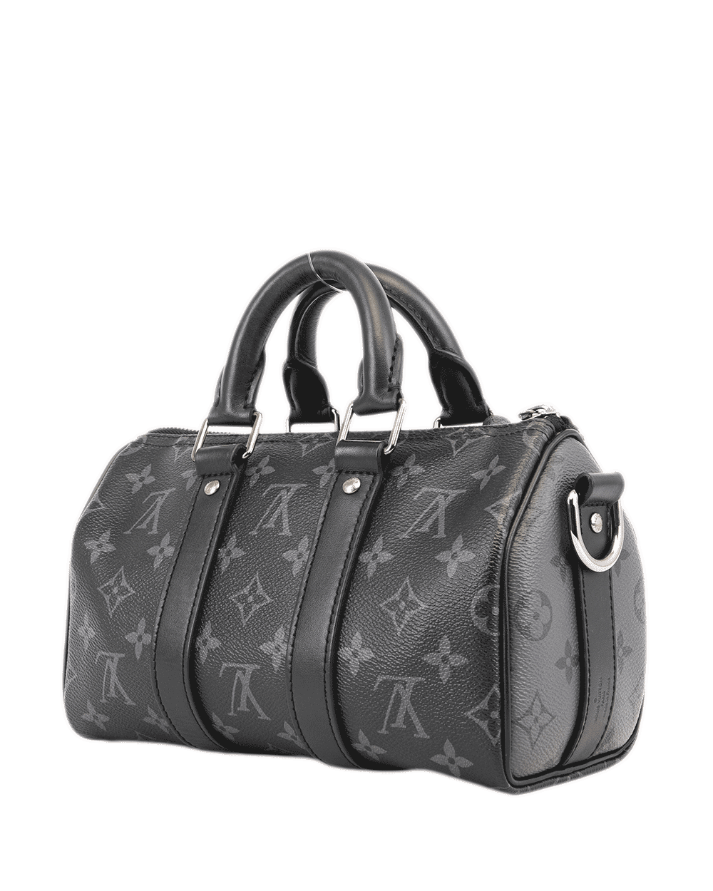 41 LV KEEP ALL BANDOULIERE 25 ECLIPSE MONOGRAM CANVAS SHW MICROCHIP 0431