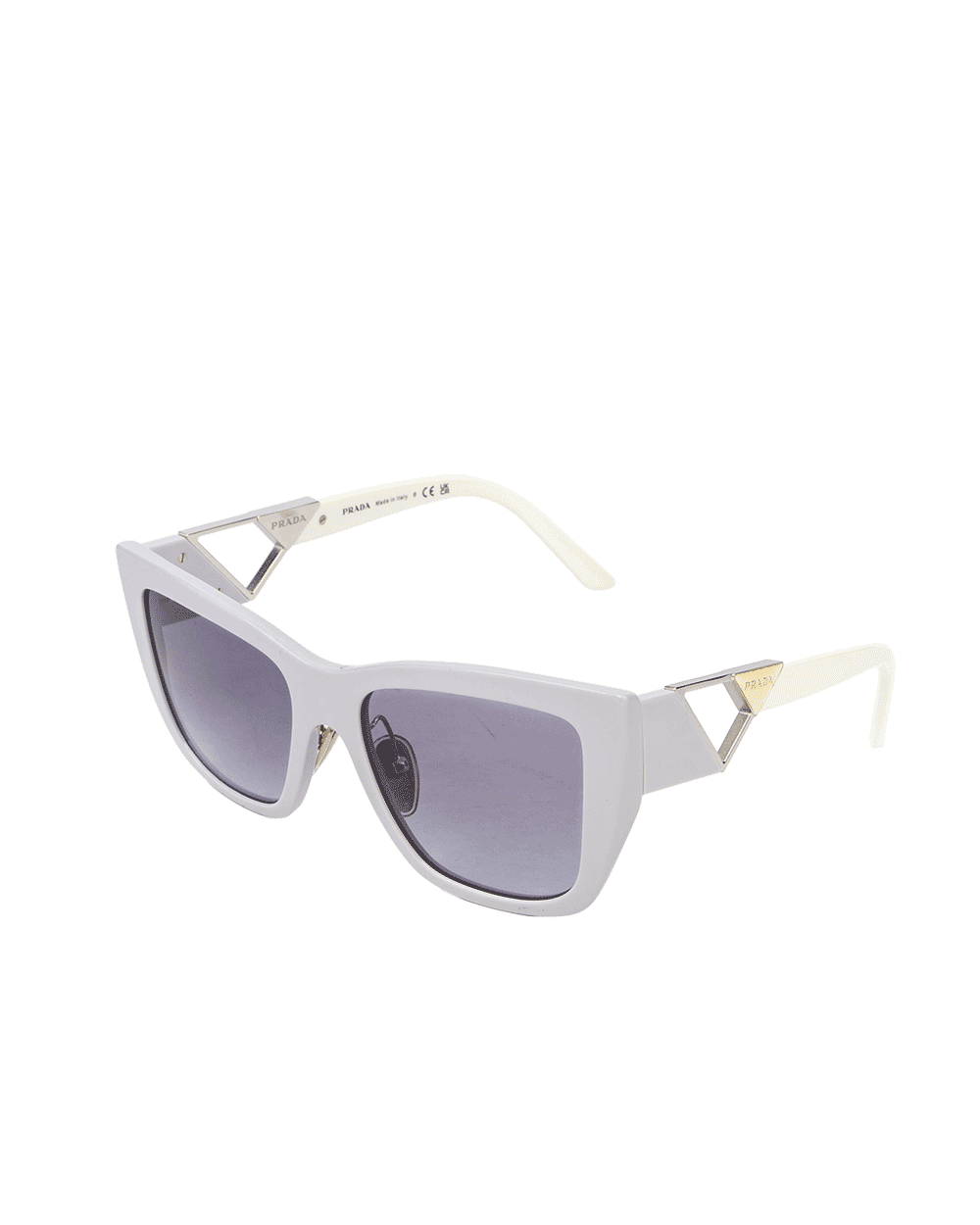 42 PRADA WISTERIA VIOLET GRADIENT SUNGLASSES WHITE BROWN SHW BP44663178 1111